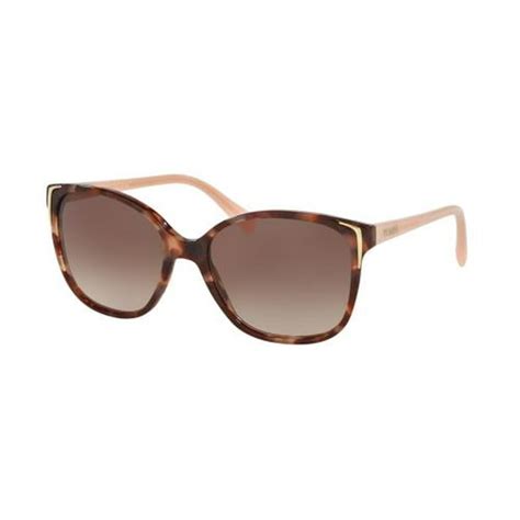 prada spotted brown pink sunglasses|crystal pink prada glasses.